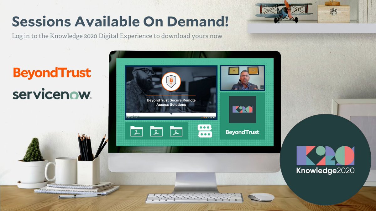 BeyondTrust's tweet image. Don&apos;t forget, if you attended #knowledge2020 you can still access our on-demand content (this is the final week!) by logging into their Digital Experience.

A big thank you to everyone who visited us virtually!

knowledge.servicenow.com/?partner=beyon…

#ServiceNow #CyberSecurity #Know20