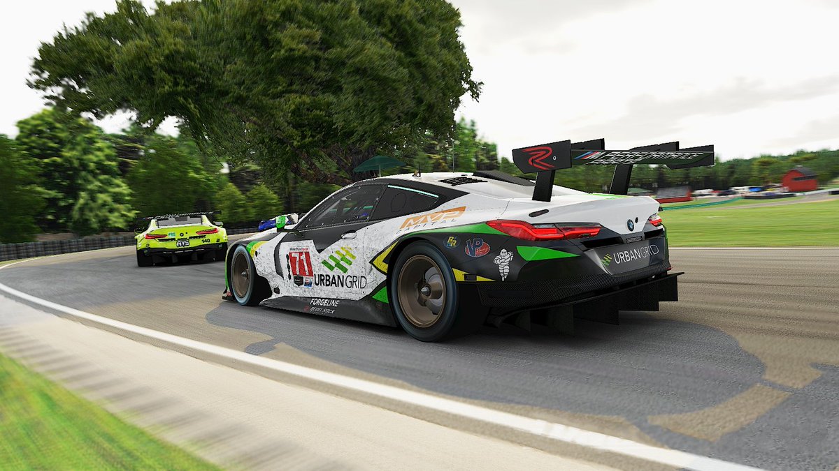 It's our last virtual race week and we're off to <a href="/WGI/">Watkins Glen International</a>. <a href="/MBellRacing/">Matt Bell</a> will pilot the #71 <a href="/Urban_Grid/">Urban Grid Solar</a> <a href="/BMWMotorsport/">BMW M Motorsport</a> M8 GTE once again in the <a href="/IMSA/">IMSA</a> <a href="/iRacing/">iRacing</a> Pro Series. Green Flag Thursday at 6:30PM EST