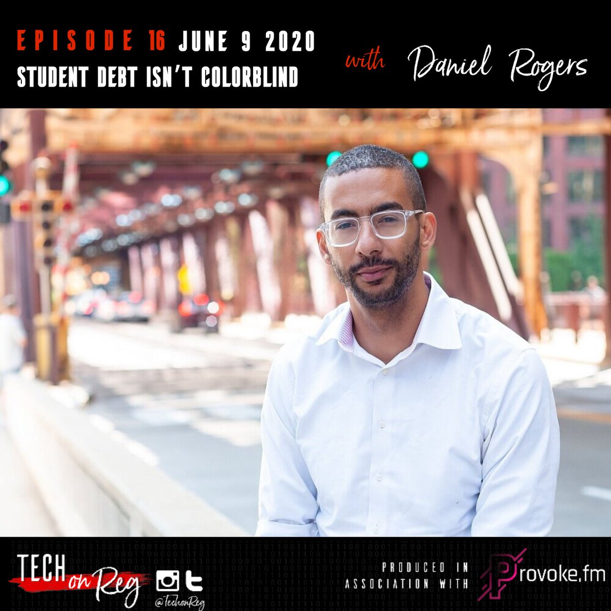PROVOKE.FM Fintech Podcast Network (@provokecast) on Twitter photo OUT NOW
PODCAST <a href="/TechonReg/">TechonReg</a>
<a href="/DaraTarkowski/">Dara Tarkowski</a> welcomes guest host <a href="/_randyrivera/">Randy Rivera 🇩🇴🇺🇸👨🏽💻</a> of <a href="/FinTExChicago/">FinTExChicago</a>, for a discussion with Daniel Rogers, of #fintech student loan company AM Money to talk challenges students of color face when pursuing higher ed.
Listen: bit.ly/2UsfEHI OUT NOW
PODCAST <a href="/TechonReg/">TechonReg</a>
<a href="/DaraTarkowski/">Dara Tarkowski</a> welcomes guest host <a href="/_randyrivera/">Randy Rivera 🇩🇴🇺🇸👨🏽💻</a> of <a href="/FinTExChicago/">FinTExChicago</a>, for a discussion with Daniel Rogers, of #fintech student loan company AM Money to talk challenges students of color face when pursuing higher ed.
Listen: bit.ly/2UsfEHI