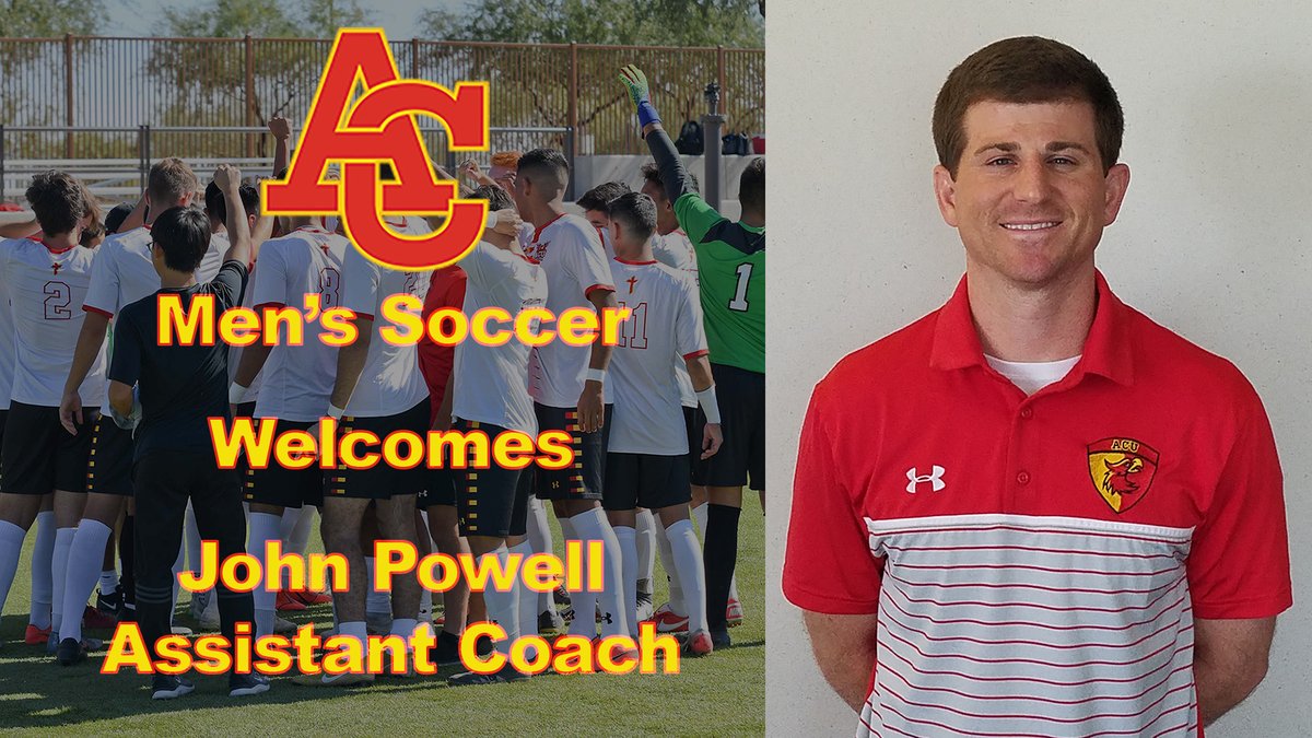 ACUFirestorm's tweet photo. M⚽️- John Powell Joins ACU Men’s Soccer Coaching Staff- https://t.co/NoTlRkG4Jy #RollStorm https://t.co/xY8SeLhfKs