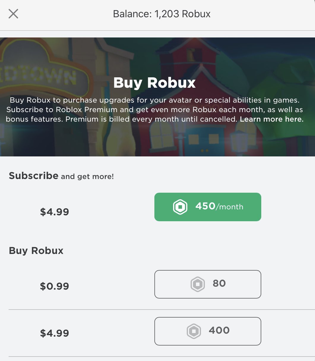 1,000$ ROBUX - Roblox