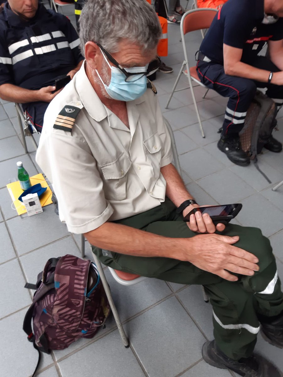 SDIS83's tweet image. Ces mises en situations sont réalisées en partenariat avec #UIISC7, nos partenaires forestiers #DDTM, @ONF_Officiel, #CCFF, le @Departement_Var et nos collègues @sdis_06 @Pompiers_13 @MarinsPompiers afin de tester le matériel et imaginer de nouveaux usages #NouvellesTechnologies