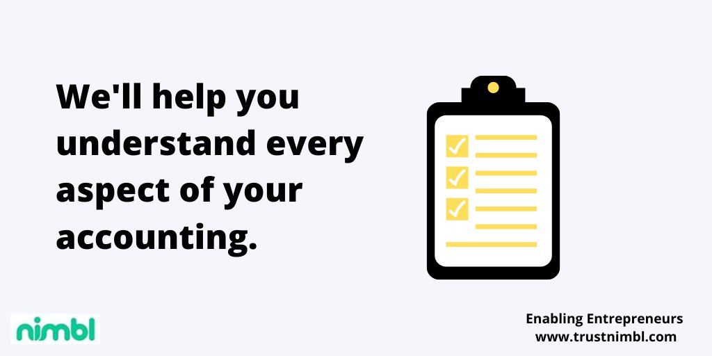 Our free assessment helps you find gaps in your #bookkeeping, gives you better opportunities to manage your #payroll, looks for potential regulation gaps, and more. Click here to schedule a complimentary #financial assessment with a Nimbl accountant. link.trustnimbl.com/assessmenttwit…