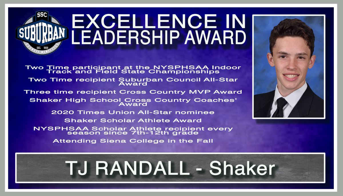 ShakerBlueBison's tweet photo. Congratulations to our Suburban Council Excellence in Leadership Award Winners: Tori Mariano and TJ Randall, Go Bison! #fearthebison https://t.co/Q88lW5V2Uu