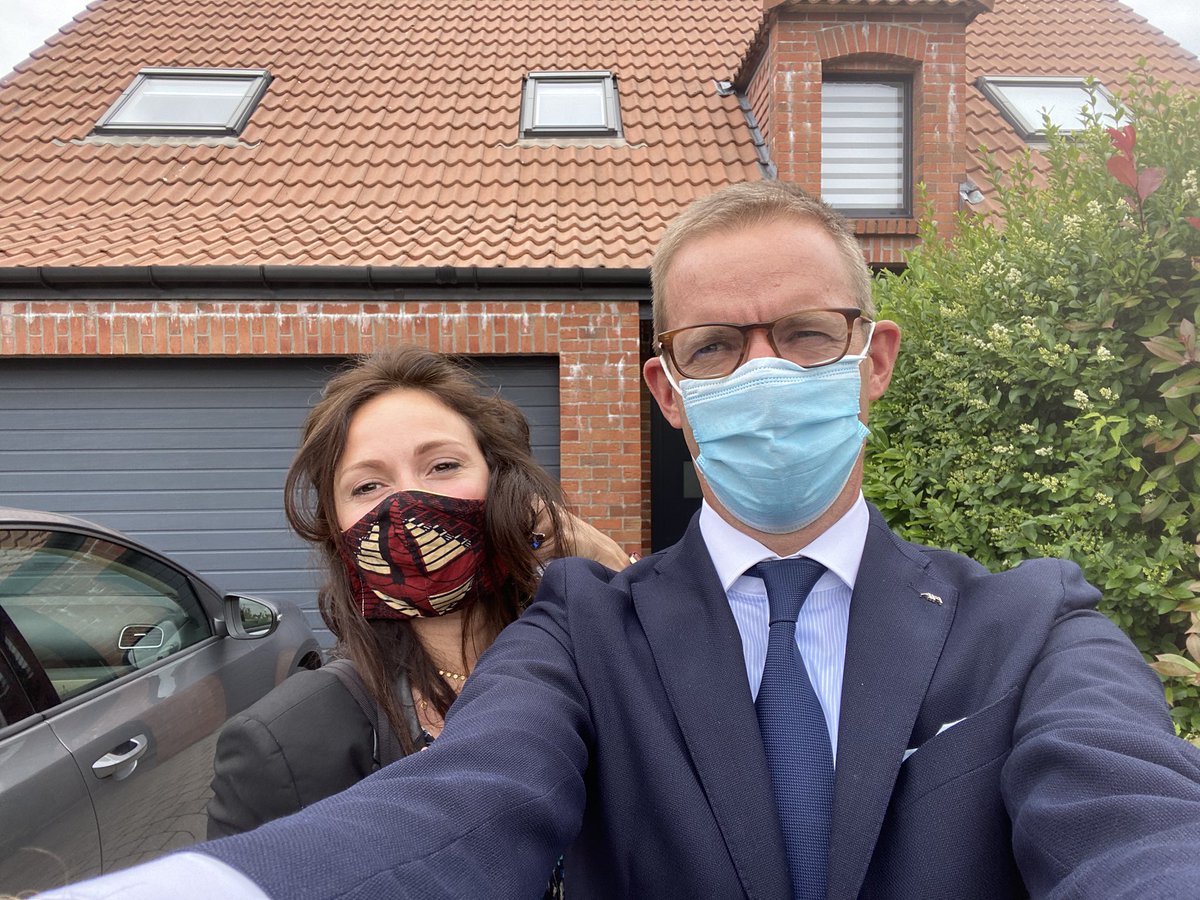 Bravo à Mathilde BARADEL #axa pour ce premier rdv client post confinement aujourd’hui en accompagnement. <a href="/ColombuYves/">Colombu</a> <a href="/AXAFrance/">AXA France</a>