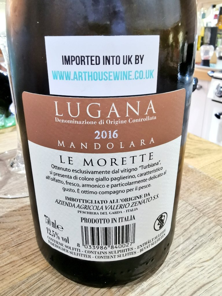 🍾🍷PIETROVINI🍷🍾 (@pietrosd) on Twitter photo #yearofwine2020
<a href="/arthousewine/">Arthouse Wine</a>
Lugana Mandolara 16
100% Turbiana🍇
Racy, rich and fresh. Great wine🍷🇮🇹
<a href="/jimofayr/">jim dunlop</a> <a href="/RichLJames/">Richard James DipWSET</a> @WineMan147 <a href="/Constan70997526/">Sybarite</a> <a href="/TweetaDean/">Peter Dean</a> <a href="/JamesHubbard113/">James Hubbard</a> <a href="/JeremyPalmer7/">morgenmuffel</a> <a href="/groutie60/">Tony O'Brien</a> <a href="/Liam3494/">Liam Mycroft</a> <a href="/timmilford/">Tim Milford</a> <a href="/boozychef/">boozychef</a> <a href="/CaththeWineLady/">Pinkwinelady</a> <a href="/LisaRivera2207/">Lisa | Following the Rivera</a> #yearofwine2020
<a href="/arthousewine/">Arthouse Wine</a>
Lugana Mandolara 16
100% Turbiana🍇
Racy, rich and fresh. Great wine🍷🇮🇹
<a href="/jimofayr/">jim dunlop</a> <a href="/RichLJames/">Richard James DipWSET</a> @WineMan147 <a href="/Constan70997526/">Sybarite</a> <a href="/TweetaDean/">Peter Dean</a> <a href="/JamesHubbard113/">James Hubbard</a> <a href="/JeremyPalmer7/">morgenmuffel</a> <a href="/groutie60/">Tony O'Brien</a> <a href="/Liam3494/">Liam Mycroft</a> <a href="/timmilford/">Tim Milford</a> <a href="/boozychef/">boozychef</a> <a href="/CaththeWineLady/">Pinkwinelady</a> <a href="/LisaRivera2207/">Lisa | Following the Rivera</a>