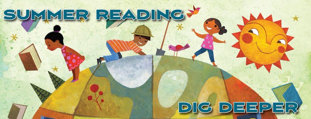 SupEllenberg's tweet photo. The @sccld Summer Reading Program, Dig Deeper: Read, Investigate, Discover!, is underway and registration is now open. The free program runs from now until July 31. For details, visit https://t.co/uzsU38dyoY
#D4Reads https://t.co/NNackNVbcV