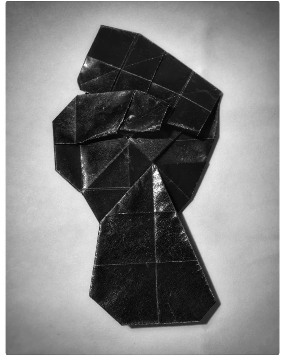 SwaujasH's tweet photo. Let's stand against racism. Let's care about the person next to us and forget about his/her skin color. Because we are all the same beneath the skin.
Black Lives Matter by Beth Johnson ✊🏻✊🏾✊🏼✊🏽✊🏿✊
#Origami #onepapernocuts #BlackLivesMatter #SayNoToRacism #EndRacism #stopracism https://t.co/tKuMOdwVzy