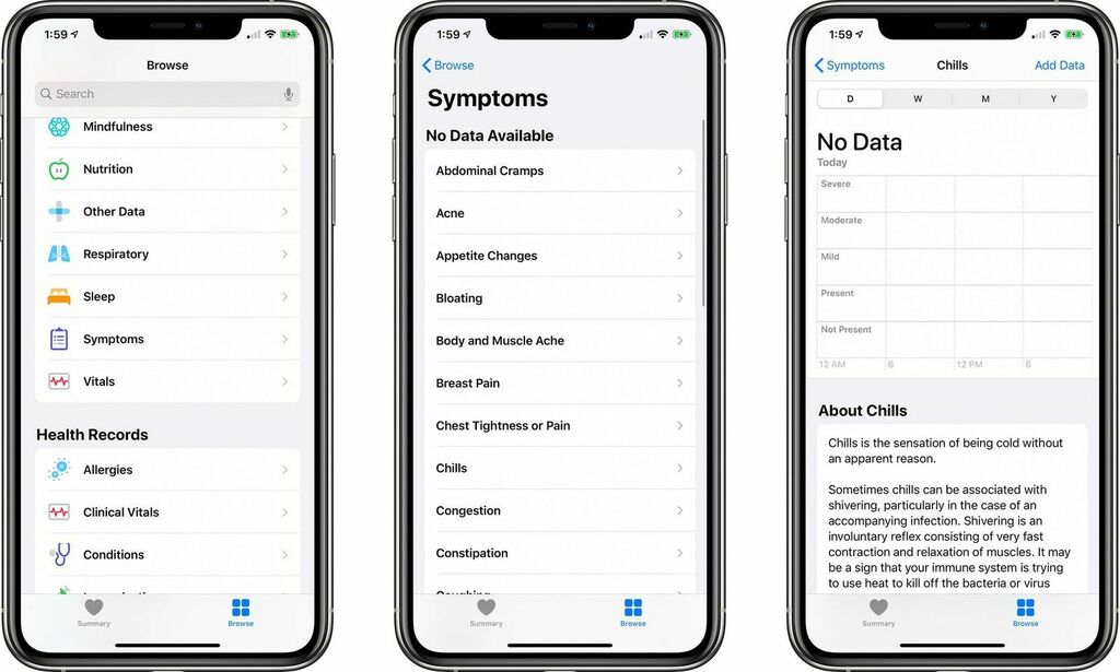 ispazio's tweet photo. iOS 13.6: L’app Salute ottiene una nuova scheda “Sintomi” https://t.co/VfOtL3FBpx https://t.co/PV6kcaxaDF