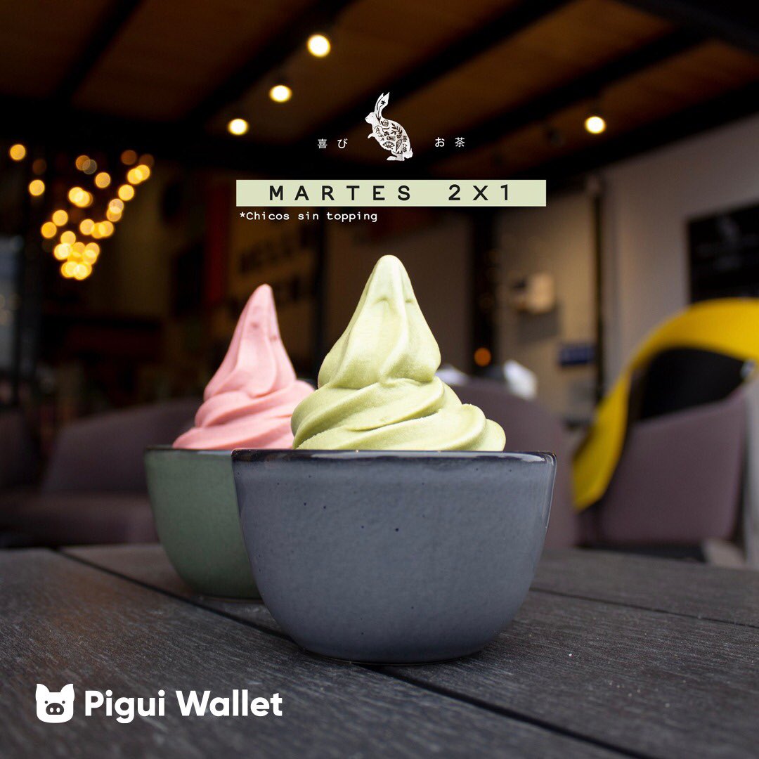 PiguiWalletMX's tweet photo. ¡Hoy es martes de 2x1 en helados de #HelloMatcha! 🍦🍦 Disfruta de dos deliciosos #helados al precio de uno. 🤤 Haz tu pedido y recógelo en sucursal. ¡Sigue ganando #PiguiPoints! 📱🐷💰 https://t.co/ERCP3kXDAH