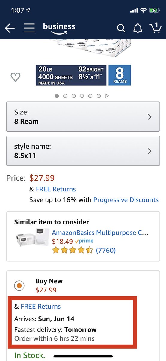 mosi_isom's tweet photo. @andyisom100K I can’t buy paper for my office with FREE 2 day shipping anymore. Office Max here I come. Haha 😂 https://t.co/3gbqvwMb8w