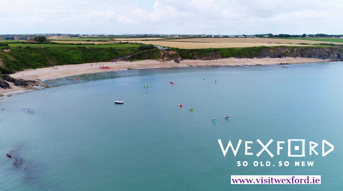 visitwexford's tweet image. Thirlled to have Blue Flags awarded to 6 #Wexford #beaches today: Ballymoney, Morriscastle, Ballinesker, Curracloe, Rosslare, Carne and two marinas:  Kilmore Quay  &amp;amp; New Ross AND for the 1st time, a Green Coast Award to Baginbun beach (pic incl) Congrats to all involved!