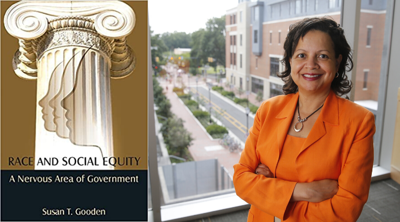 VCUWilderSchool's tweet image. Congratulations to @VCUWilderDean Susan Gooden, Ph.D. on her book, Race and Social Equity: A Nervous Area of Government, winning the Herbert Simon Best Book Award from the Public Administration section of @APSAtweets. Congrats again, Dr. Gooden! #VCU ow.ly/gYoZ50A3hlI