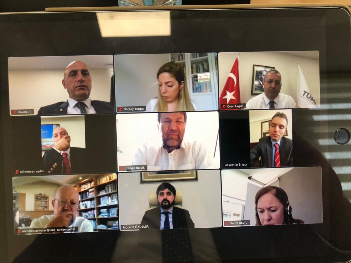 tumdef's tweet photo. Hazine ve Maliye Bakan Yrd. Osman DİNÇBAŞ başkanlığında gerçekleştirilen DMO toplantısına Kamu Mali Yönetim Genel Müdür Yrd. Celalettin SIVACI, Ali Mercan AYDIN, DMO Genel Müdürü Mücahit ÖZDEMİR, Tümdef Yönetim Kurulu ve Sektör Yöneticileri katılım sağlayarak gerçekleştirildi. https://t.co/vsV4n3HlZG