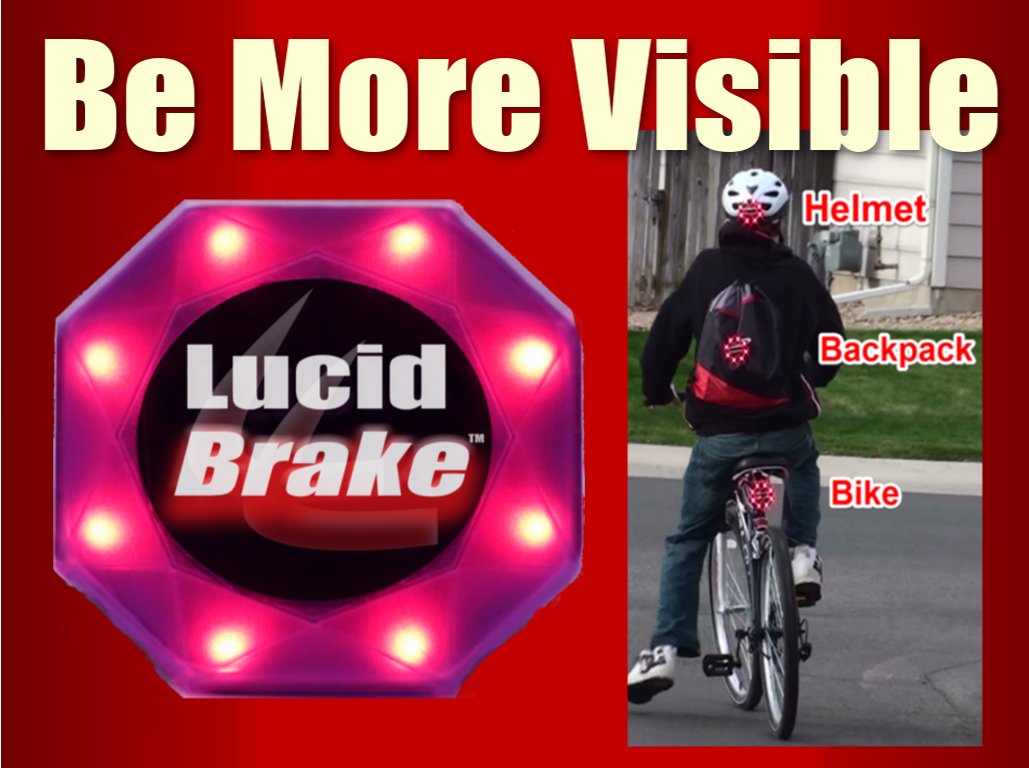 books2believein's tweet photo. #BACK IN STOCK - The original #LucidBrake! #limitedSupply #discount (30% off right now) -Happy people in Buhler, KS are enjoying their new LucidBrakes! You can too - https://t.co/VQlQv78cgK #amazon #UltimateBrakeLight #commuting https://t.co/mBIBgFfe3c