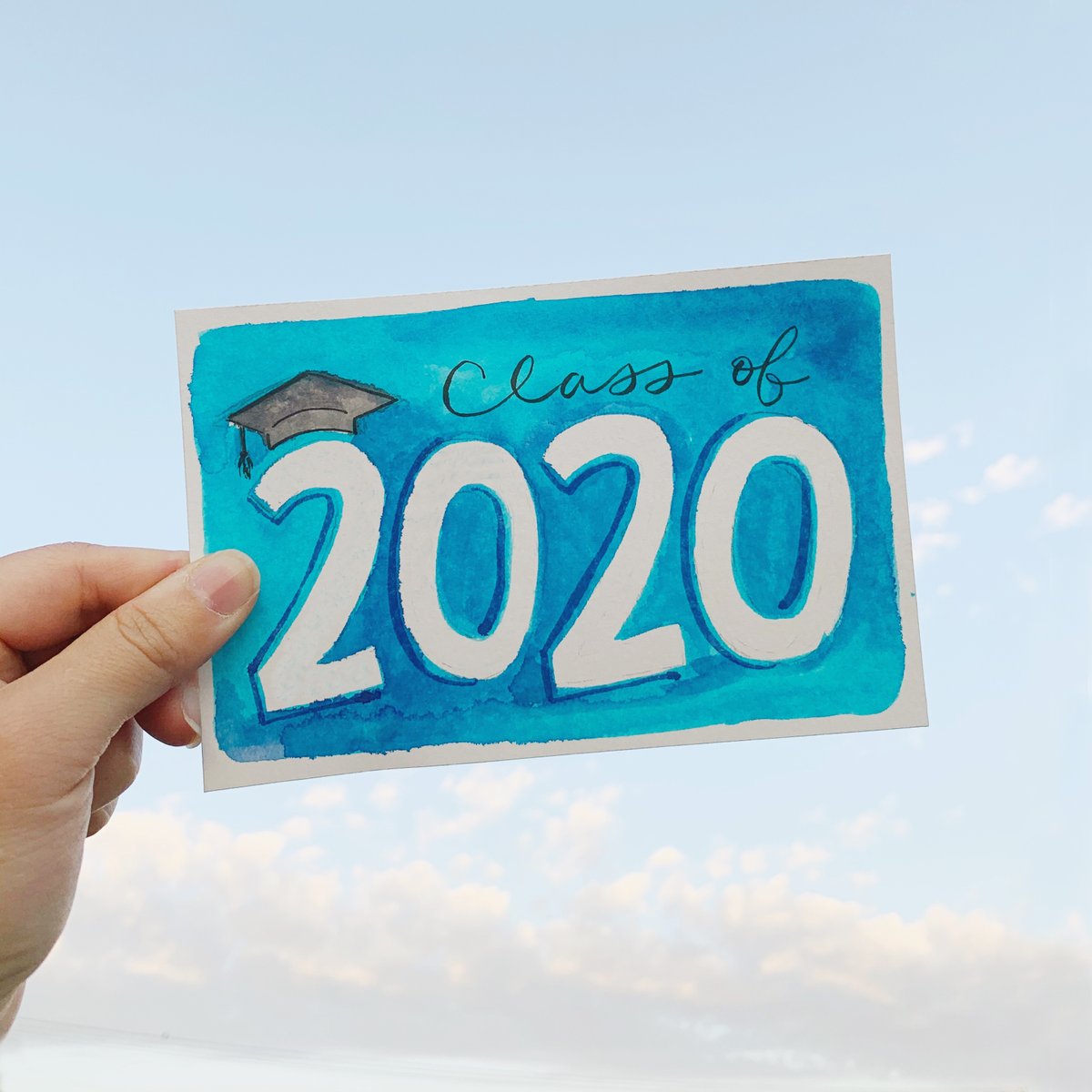 letsgomakeart's tweet photo. Nicole's Let's Make Art Matter this month is a graduate, so we are releasing the LIVE early since it is LMA graduation week. 👩🏻🎓 Paint and celebrate with us @ 3CST to help Sage feel special and make cards for anyone else you know that is graduating! #classof2020 #letsgraduate🎓 https://t.co/ccWIq4KVy5