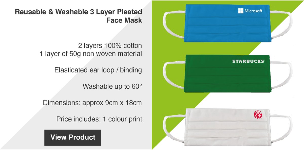 SilkGroup's tweet photo. We have a large range of reusable &amp; washable masks at the moment, that are available either plain or branded. View our PPE range here: https://t.co/umgw4D4r5r and get in touch to discuss which products would be right for you and your business https://t.co/D8EZNkDEj7