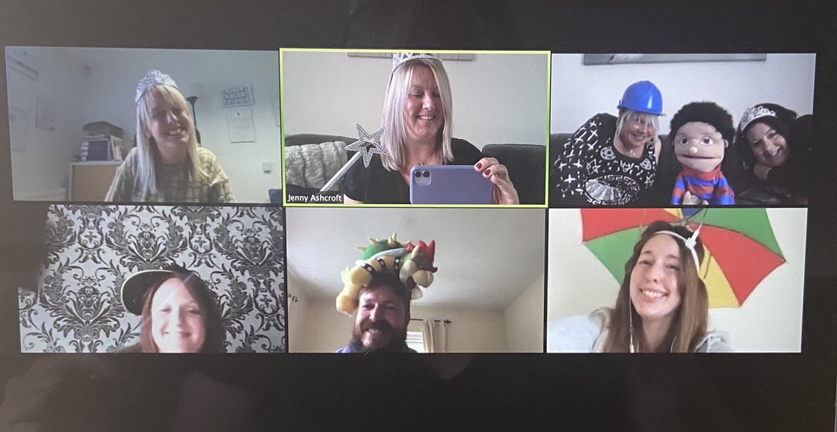 Bay6Project's tweet photo. Day 78 in #lockdown and we had a staff team zoom call at Bay6! So lovely to see my teams faces on one screen together! Such an amazing bunch that make such a difference to our young peopleβs lives! #proudcsm #myteam @barnardos https://t.co/auWD1Tntwl