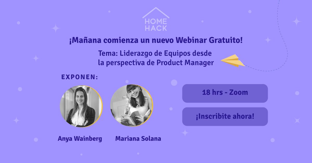 ImMissHack's tweet photo. ¡Participá del próximo #WebinarGratuito y lográ equipos sostenibles a largo plazo a través de una gestión desde la perspectiva de Product Manager!⏳

Reservá tu lugar ahora 👉 https://t.co/XJWoedi95g https://t.co/AQ7IHHcRM4