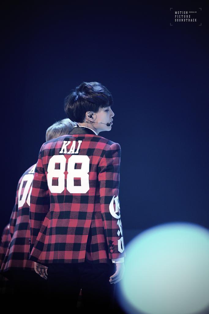 KAI_save's tweet image. 무대 위의 등번호 88번 카이를 좋아해요
