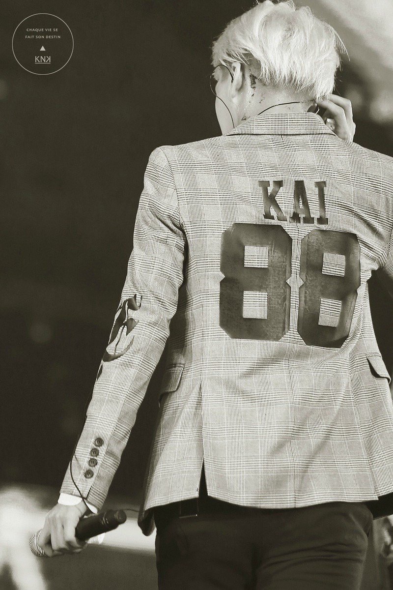 KAI_save's tweet image. 무대 위의 등번호 88번 카이를 좋아해요