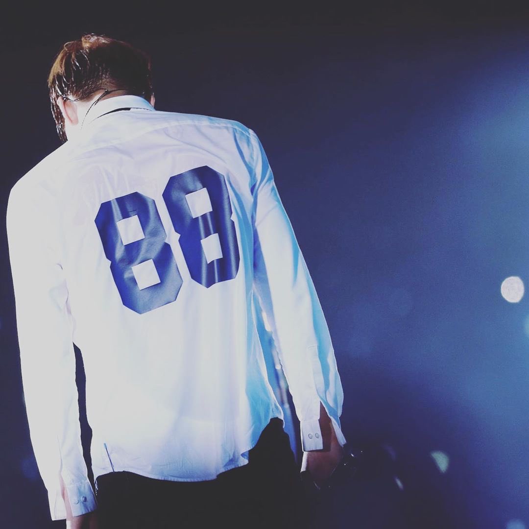 KAI_save's tweet image. 무대 위의 등번호 88번 카이를 좋아해요