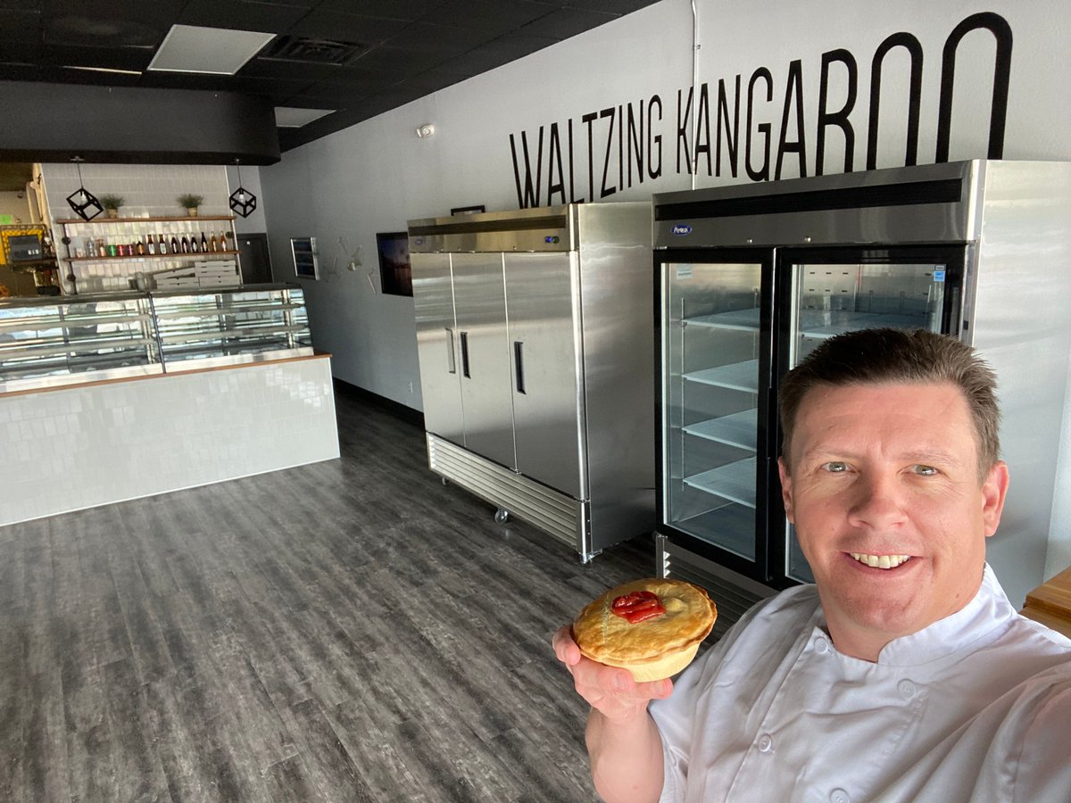 waltzingkangaro's tweet photo. From 11-2 today, 🔥 pies in the display, ❄️ pies in the freezer! https://t.co/Qdgt9R1Q8Q