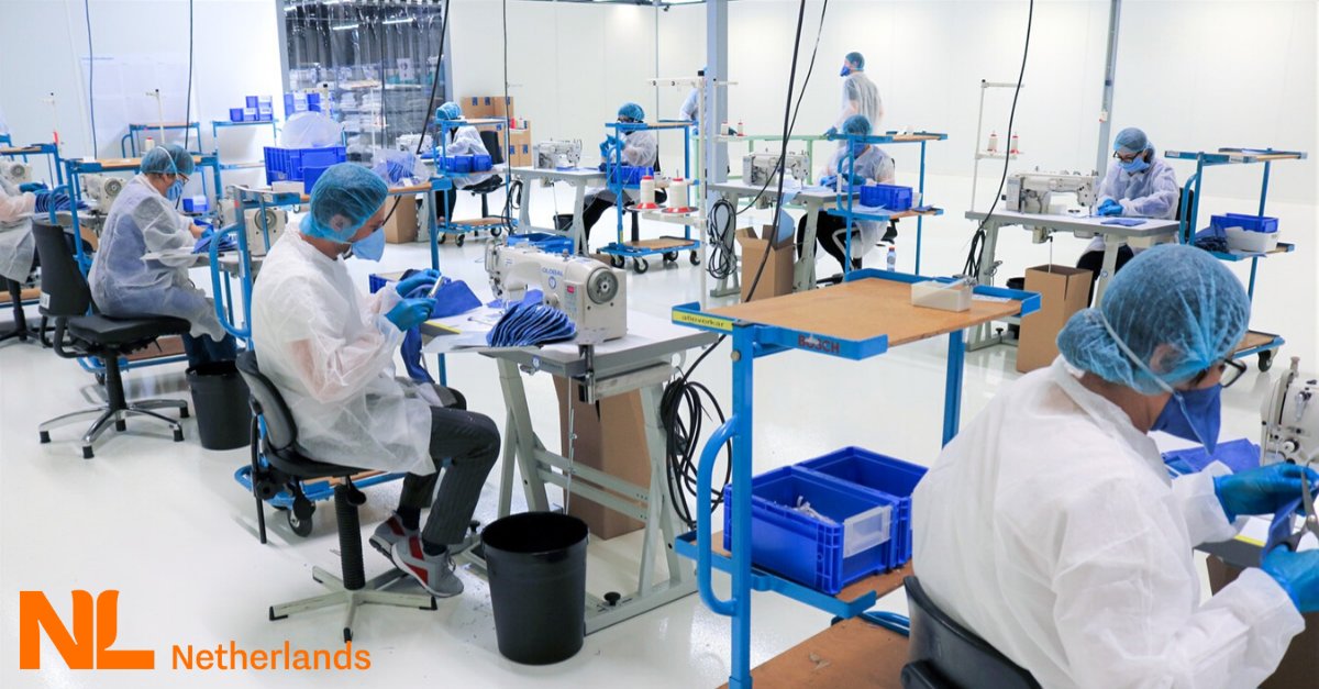 NLNetherlands's tweet image. The Personal Protective Equipment (#PPE) shortage during the #corona epidemic is a global issue. Royal @DSM, Royal @AupingNL and @AFPROFilters show how collaboration helps meet urgent demand for medical facemasks. #beatcorona #togetherwerestrong #SDG

bit.ly/3dQMl96