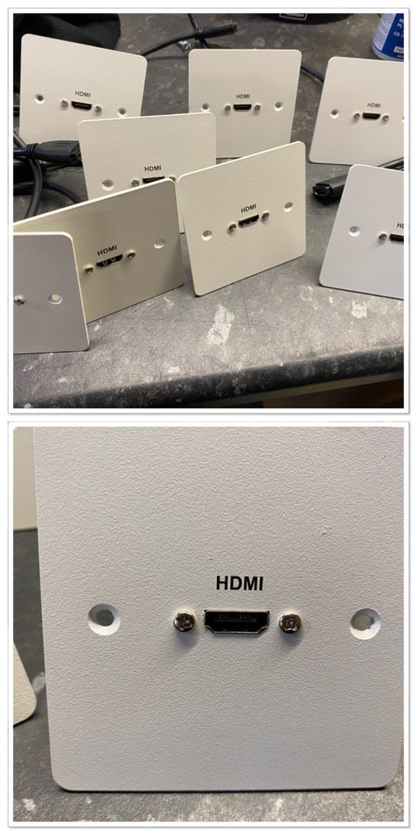 avplates's tweet photo. #HappyTechTuesday Here is some of our #stocked #HDMI #faceplates all built ready to be #despatched contact sales@avplates.com for more details
Or our #buyitonline section on our website https://t.co/bN3DSZfnYM #avplates #uksmallbiz #Avinstall https://t.co/WMJLa9pl0k
