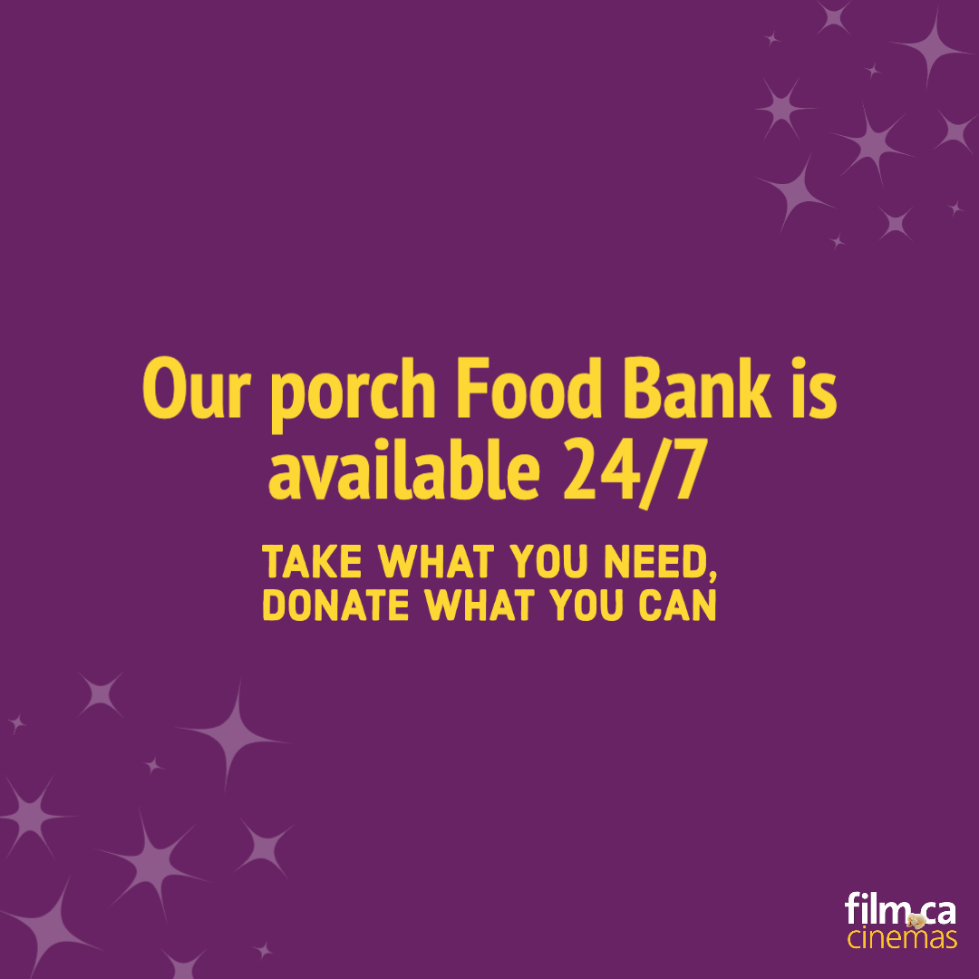 FilmCaCinemas's tweet photo. Our food bank needs your donations to keep going 💪We always need canned protein, cleaning supplies and toiletries 💜

RT to get the word out! ⚠️ 

#foodbank #oakville #kerrstreet #community #strongertogether https://t.co/nHZAYUQDx1