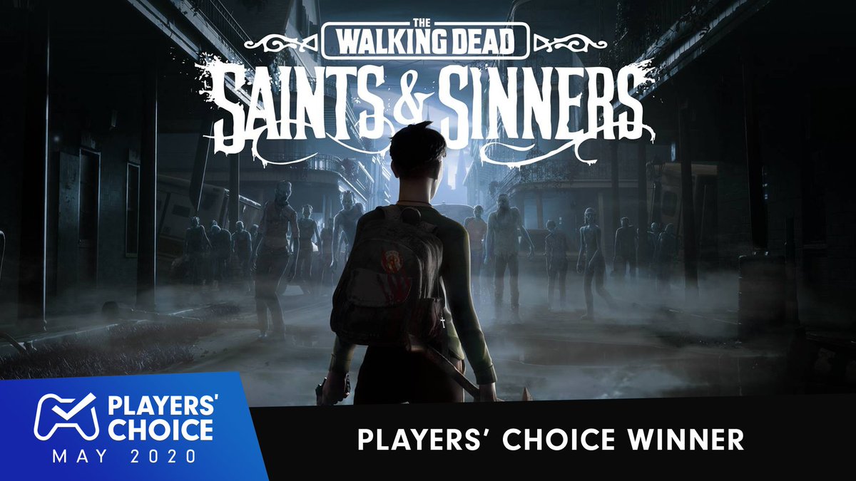 PlayStation's tweet photo. PS Blog readers voted The Walking Dead: Saints &amp; Sinners as May's best new game: https://t.co/fcEiOz4O2k https://t.co/vdmEfs410e
