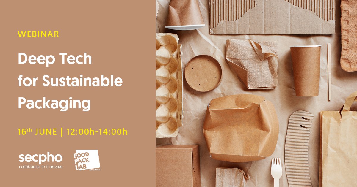 secpho (@secpho) on Twitter photo There is a trend to #sustainability in the #packaging sector. Join our #webinar next Tuesday & find out what #deeptech can do for #sustainablepackaging. With: <a href="/MacsaIDsa/">Macsa ID</a>, <a href="/ColorSensing/">ColorSensing</a>, <a href="/CVC_UAB/">CVC_UAB</a>, <a href="/ainiatecnologia/">ainia</a>, <a href="/AlterTechnology/">Alter Technology</a> & <a href="/Zabala_IC/">Zabala Innovation Spain</a>.
bit.ly/2XAhNBJ There is a trend to #sustainability in the #packaging sector. Join our #webinar next Tuesday & find out what #deeptech can do for #sustainablepackaging. With: <a href="/MacsaIDsa/">Macsa ID</a>, <a href="/ColorSensing/">ColorSensing</a>, <a href="/CVC_UAB/">CVC_UAB</a>, <a href="/ainiatecnologia/">ainia</a>, <a href="/AlterTechnology/">Alter Technology</a> & <a href="/Zabala_IC/">Zabala Innovation Spain</a>.
bit.ly/2XAhNBJ