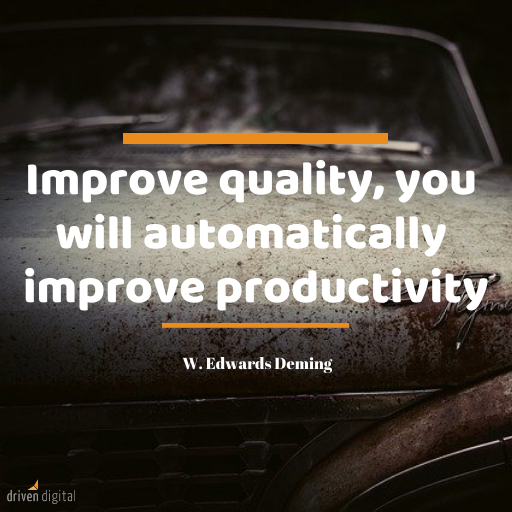 DrivenDigitalUS's tweet image. #Productivity is affected by poor quality. If quality is not a proactive measure, employees will spend most of their time reworking defective products. This impedes productivity &amp;amp; diminishes product quality. #Manufacturing companies need to focus on quality to be more productive.