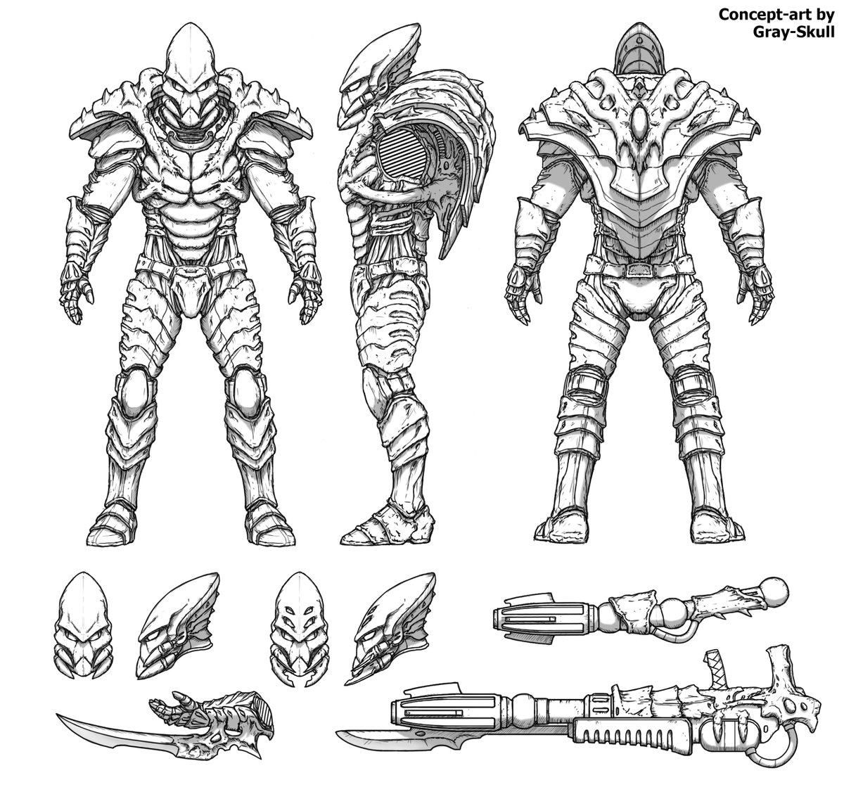 GraySkull_Art's tweet photo. #warhammer40k #warhammer40000 #eldar #aspectwarriors #conceptart #warpspiders #grayskull
Eldar Warp Spiders (redesign) https://t.co/IZdSOYS6FZ