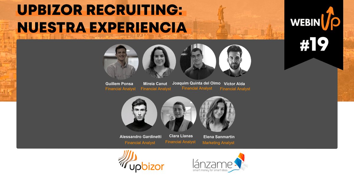 ¡Si estas interesada/o en el mundo de #VentureCapital y/o #Finanzas no dudes en escribirnos a claudia@upbizor.com.

¡En el siguiente vídeo puedes ver las experiencias de nuestro equipo más junior! 👇👇👇

[LINK]: youtube.com/watch?v=4POYbz…

#ComeOn #Talent #LetsGoUp