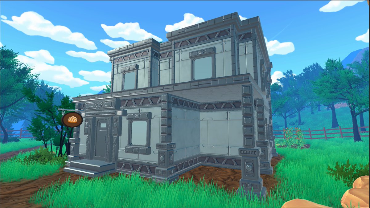 WindyGamesLLC's tweet photo. All three levels of the Inn. And with each level a new menu item it added to the shop. #gamedev #indiegame https://t.co/GaiuO7SVNj