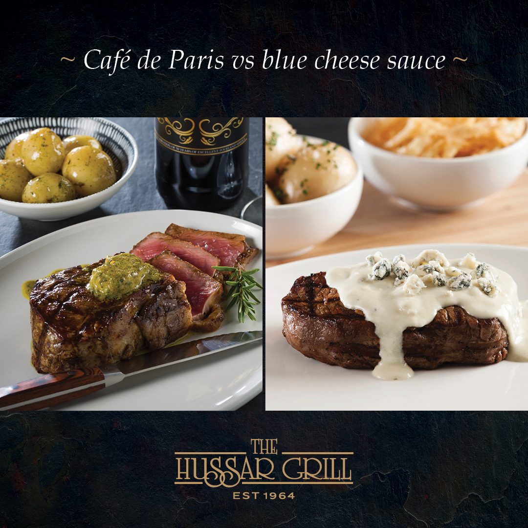 Both decadent, both indulgent – which of these gets your vote for topping your cut of meat?