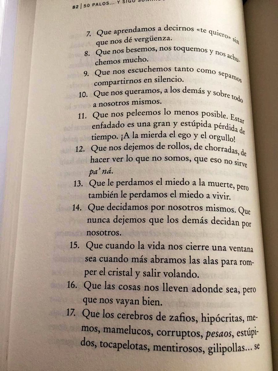 canelaenrama's tweet photo. Los 20 mandamientos según Pau Donés 💫🖤 recomiendo ponerlos en práctica para una vida ligera y feliz. https://t.co/hCueDOGwC7