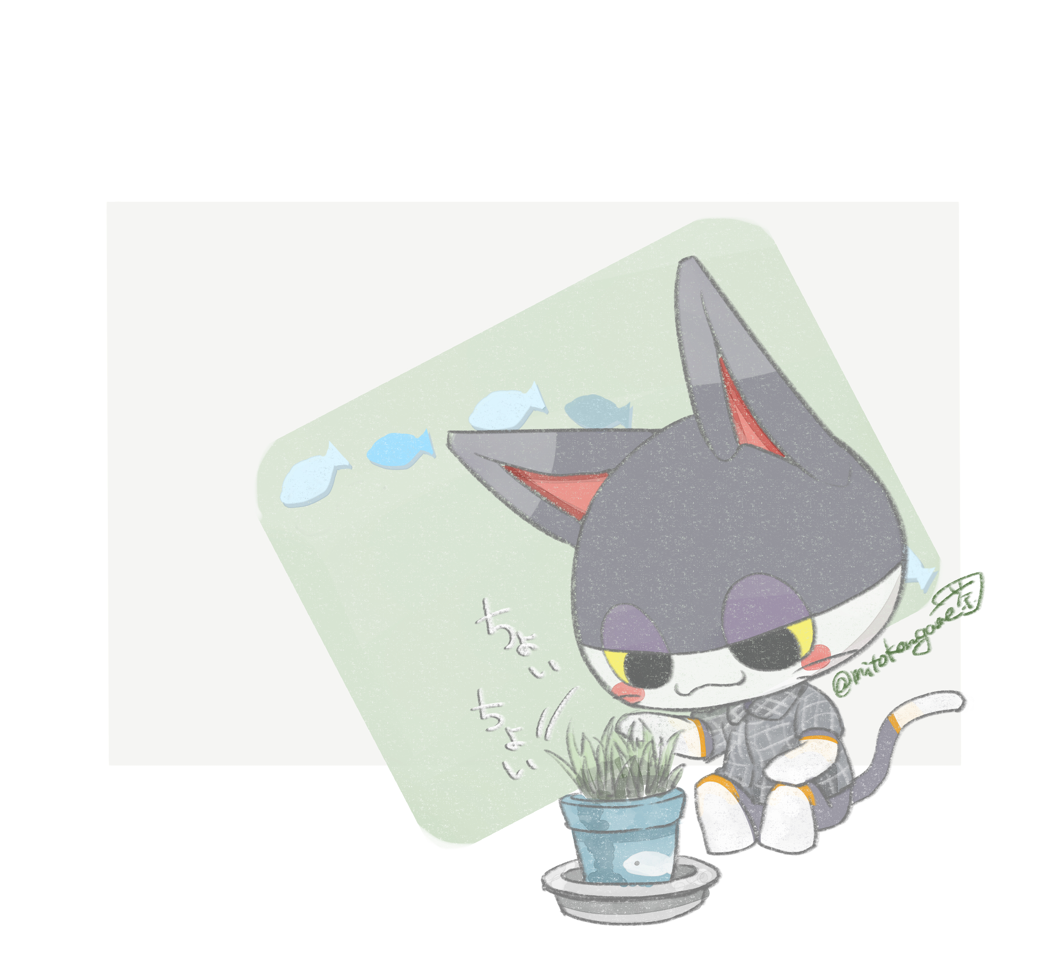 お茶っこ 依頼〆 ラムネ と 本 あつ森美術部 あつ森イラスト ラムネ T Co Bxepiprbc3 Twitter