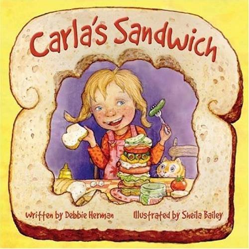 After reading Carla's Sandwich to my K-2 Ss over Zoom, the kids designed crazy sandwiches to help me test the message of the picture book - that it's good to be unique and OK to try new things. And yes, even the spaghetti honey and nutella sandwich was delicious! #WiltonWayCT