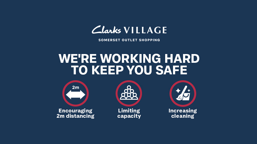 clarks village shops list
