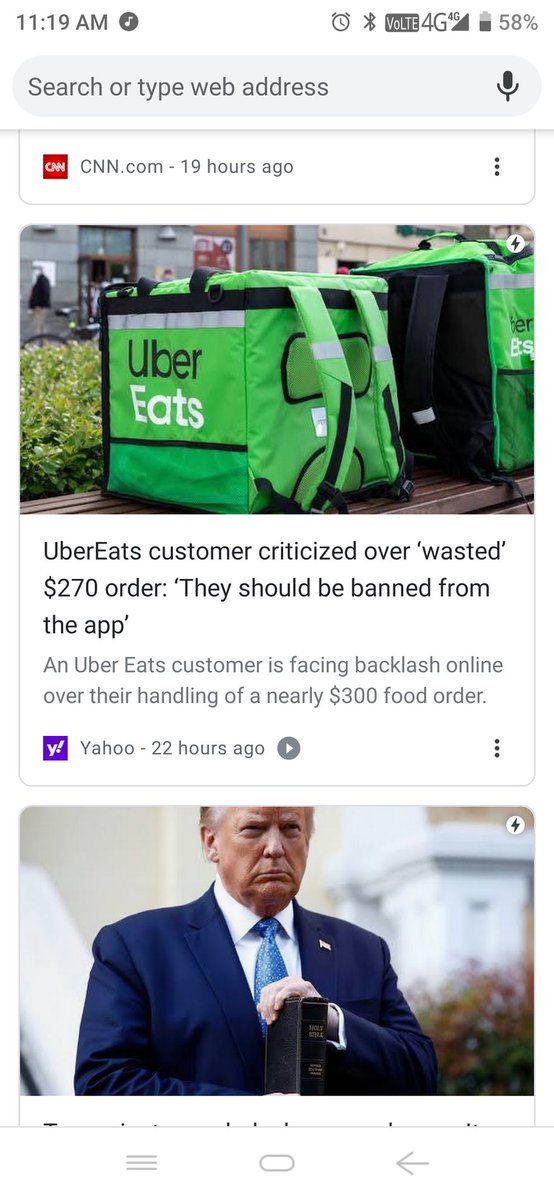 Zerias's tweet image. Oh this is cute. On @Android @Google #Disabled the #AndroidChrome #NotInterested feature and hard pushed #Seditious and #FlatWrong stories from #cnn #yahoo and #wapo

#FollowTheMoney

@sundarpichai: who #Paid you to do this?