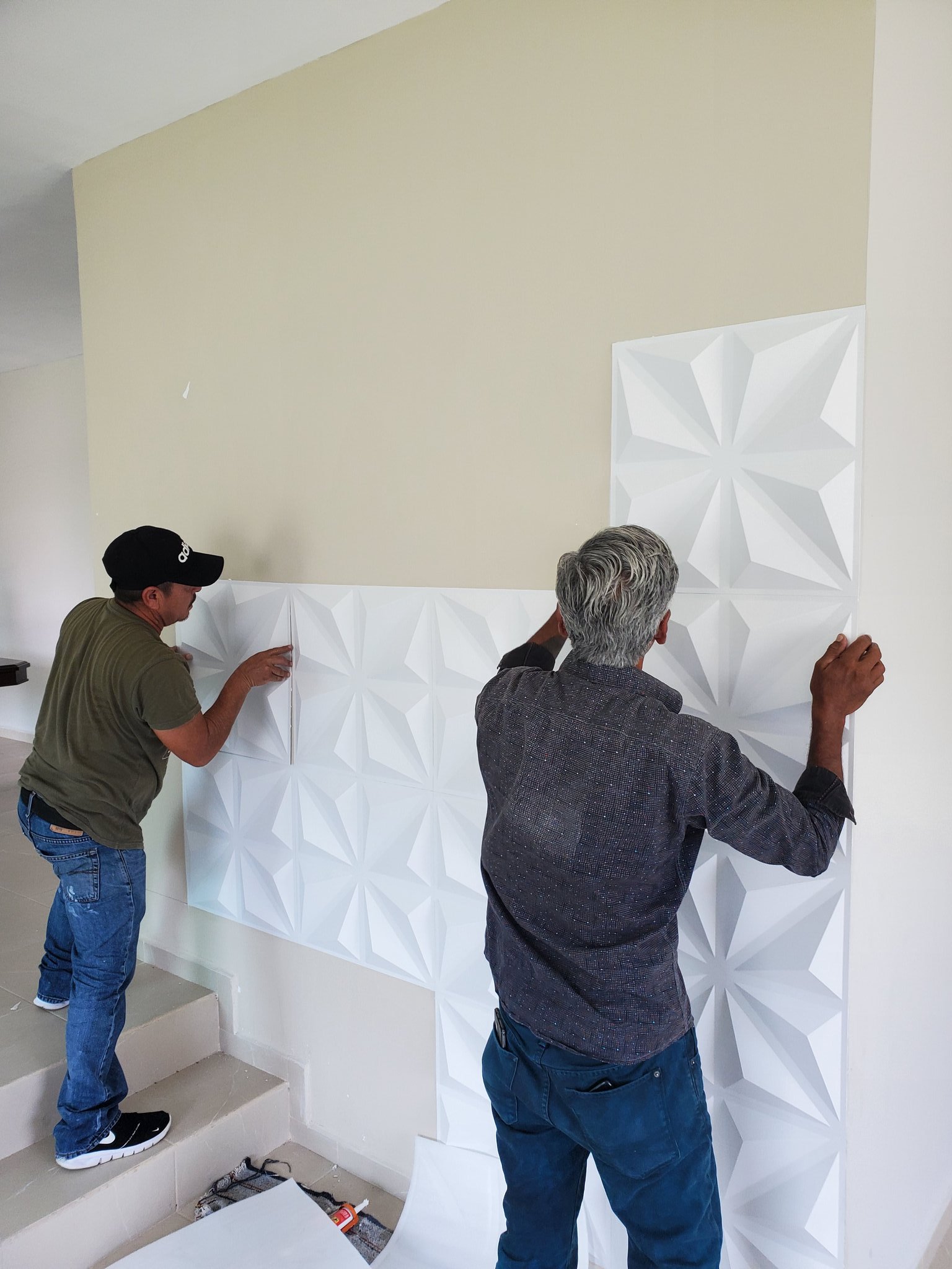 Panel Decorativo 3D CLEAN on X: Instalación de panel en Fracc Arboledas  ¡INSTALACIÓN GRATIS! 👌13 modelos PVC👍OFERTA $600 pesos m2 (Bl) Cotiza sin  compromiso al +52 (868)183-50-99 #PanelDecorativo3DClean  #TuCasaConEstiloYElegancia #panel #3D #pared #