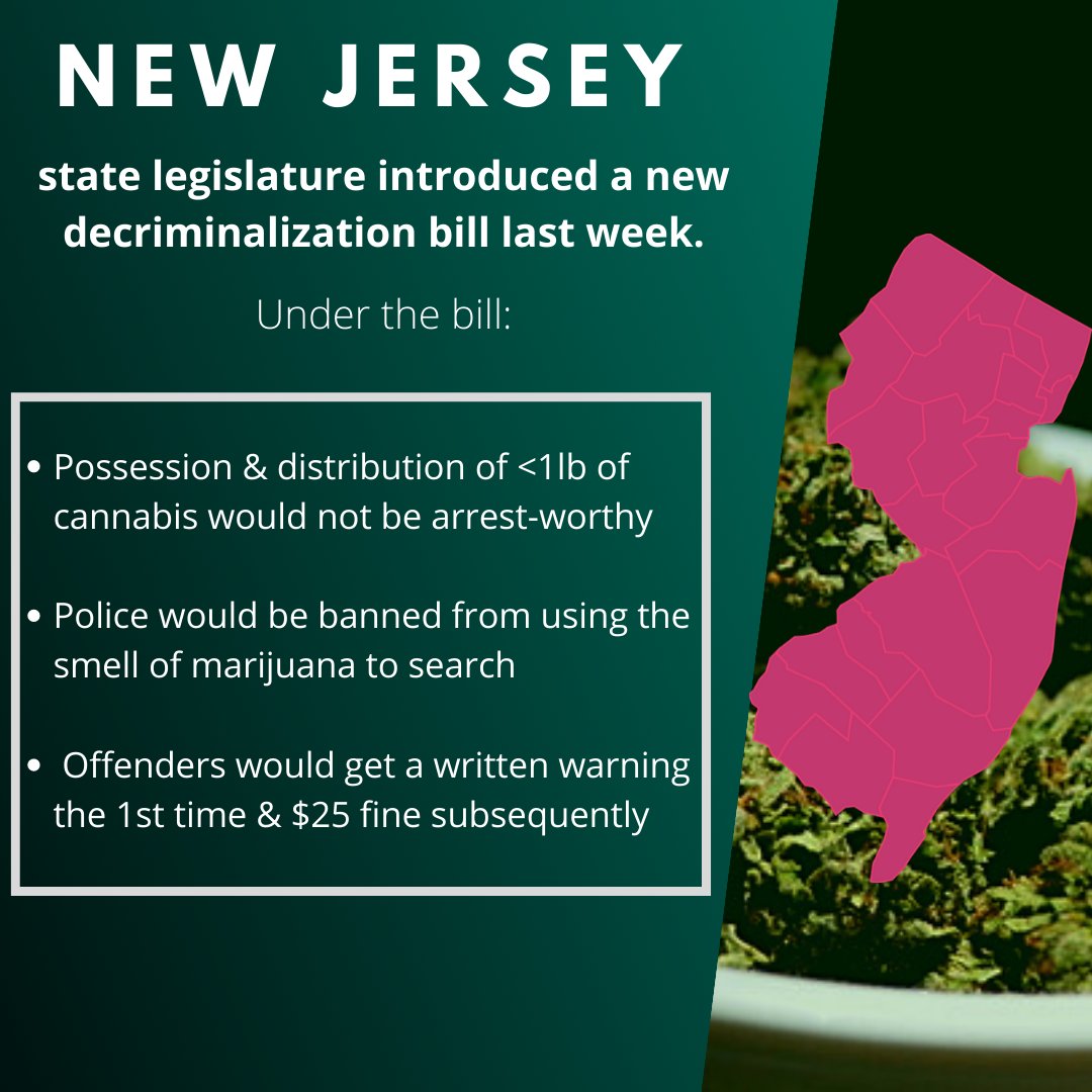 theblindleaf's tweet image. Will New Jersey actually pass reform this time? Plenty of opportunities this year! #CannabisCommunity