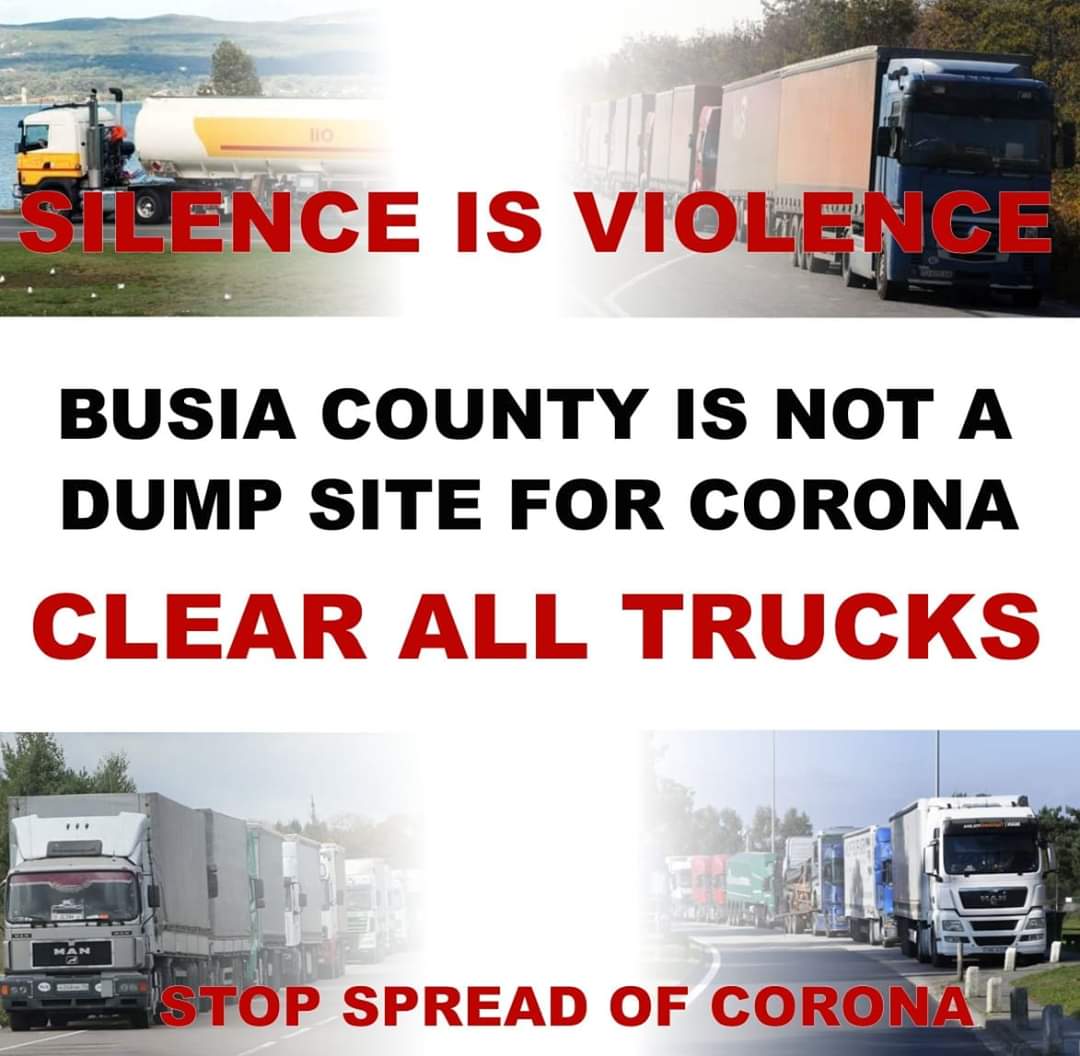Busia Situation with the trucks is a Bomb awaiting to explode 💣😭😭
Busia ain't a damping Site for Trucks😏😔
#OkoaBusia
#StaySafe