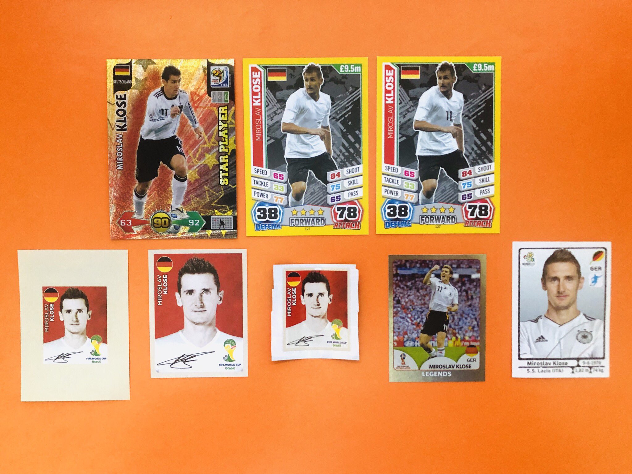 Happy Birthday to the All-Time top goalscorer in World Cup Tournaments, Miroslav Klose!  
