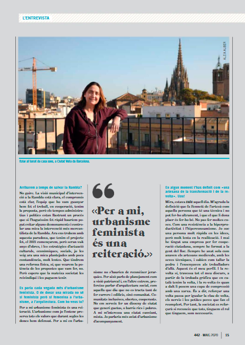 🌇«Hem de fomentar el compromís cultural amb les ciutats, i anar-les a visitar, no pas a consumir-les»

🎙️Ja pot llegir-se online l'entrevista que li vam fer a <a href="/itziarGonzlezVi/">Itziar GonzálezVirós</a> per a la revista #CooperacióCatalana de la Fundació <a href="/RocaGales/">rocagales</a> 

👉 issuu.com/fundaciorocaga…