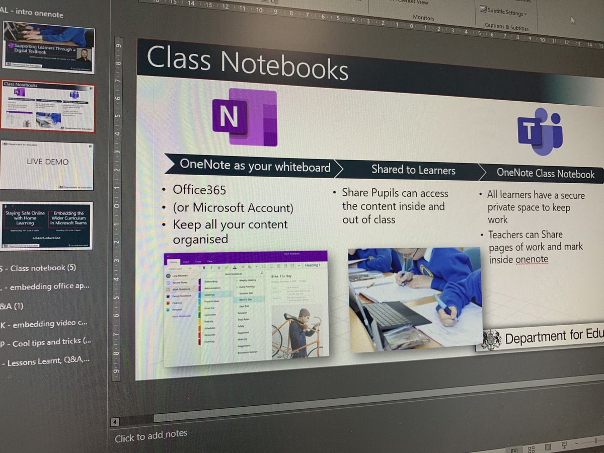 anthonylees's tweet photo. Really enjoying presenting about @msonenote @OneNoteEDU as part of @MicrosoftTeams this afternoon for our @TCATEdTech live events series! With @cornerstone_bs @cornerstonematt @cornerstone_mk @MrsKatieLawson @broadclyst #edtech #MIEExpert #skypemt  @microsofteduk @MicrosoftEDU https://t.co/BFNT9sivjf