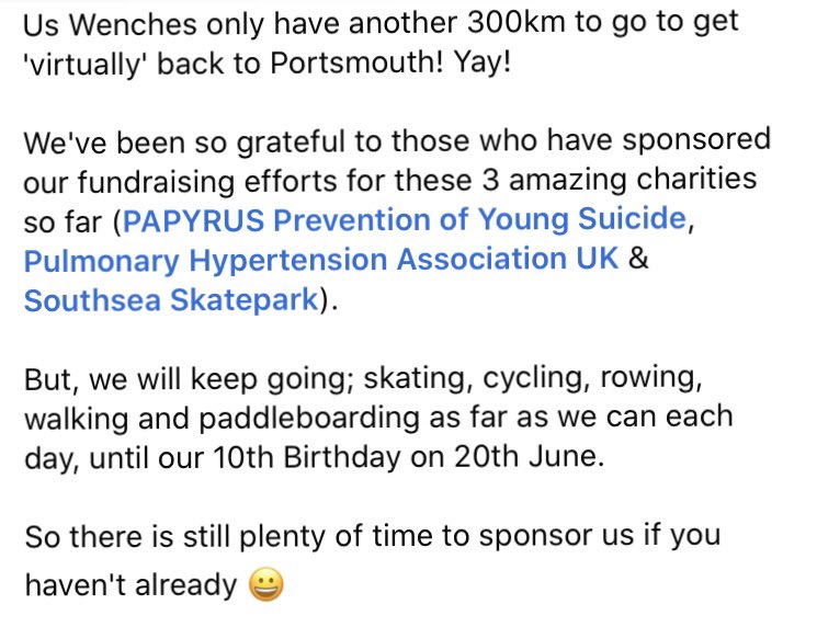 RollerWenches's tweet photo. @PHA_UK @parksouthsea @PAPYRUS_tweets                    https://t.co/vnfhn58vow https://t.co/DOpNtveCSM