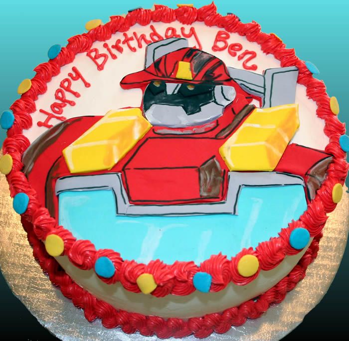 Cake Topper - Transformers - Rescue Bots | Shopee Singapore